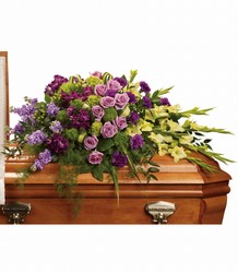 Reflections of Gratitude Half Couch Casket Spray Reflections of Gratitude Half Couch Casket Spray